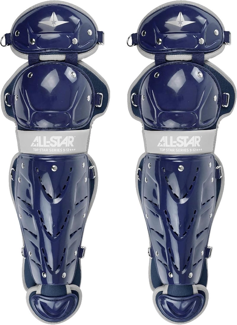 Allstar Top Star 15 Inch Intermediate 12-16 Baseball Leg Guards - Image 2